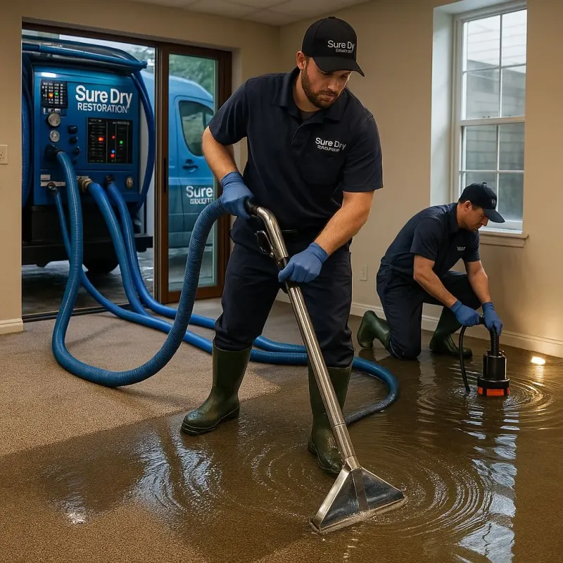 Water Extraction and Removal process in Boca Del Mar, FL